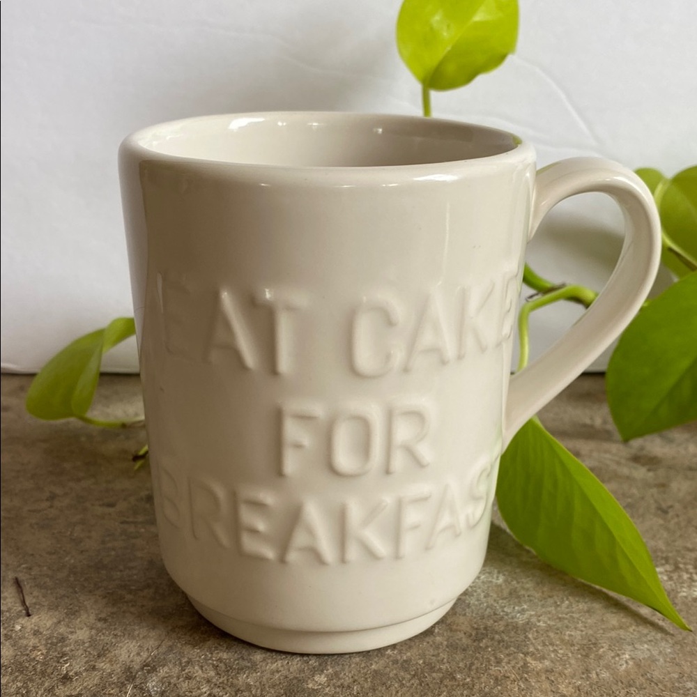 Kate Spade Collaboration With Lenox “All In Good Taste” Stacking Ceramic Mug Set - Picture 8 of 11